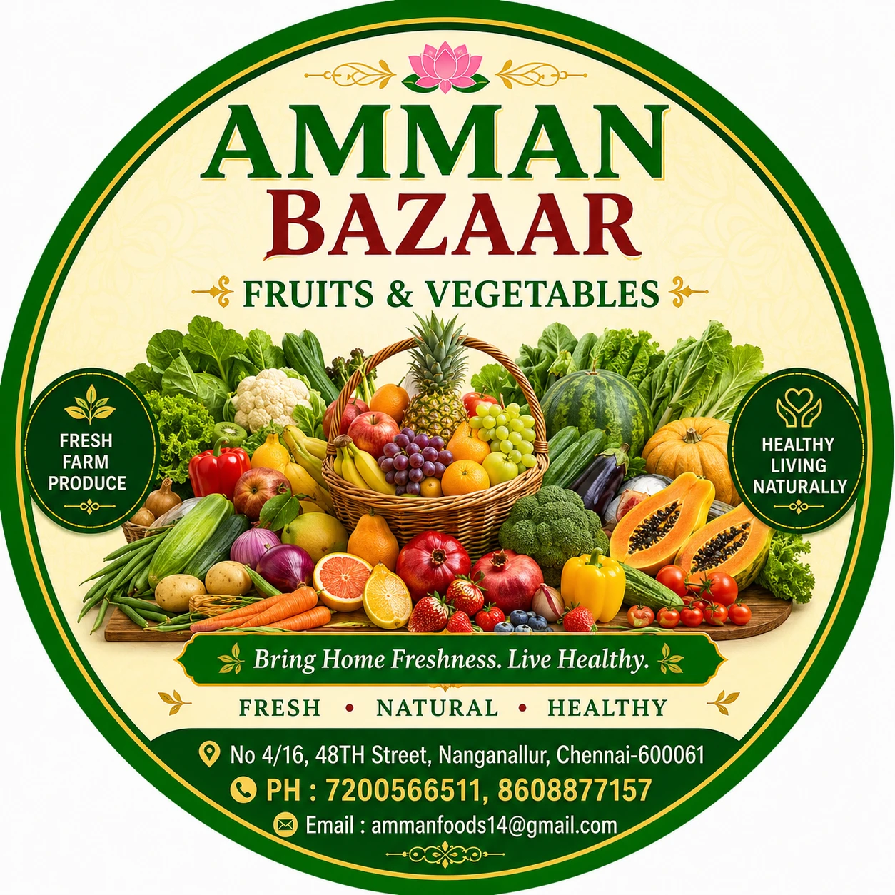 Fruits & Vegetables
